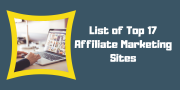 Here are the Top 17  Affiliate Marketing Sites 2019 for You
