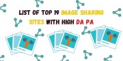 List of Top 19 Image Sharing Sites with High DA PA | Cool Seo Tools
