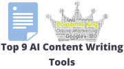 Here are the Top 9 AI Content Writing Tools You Need to Know