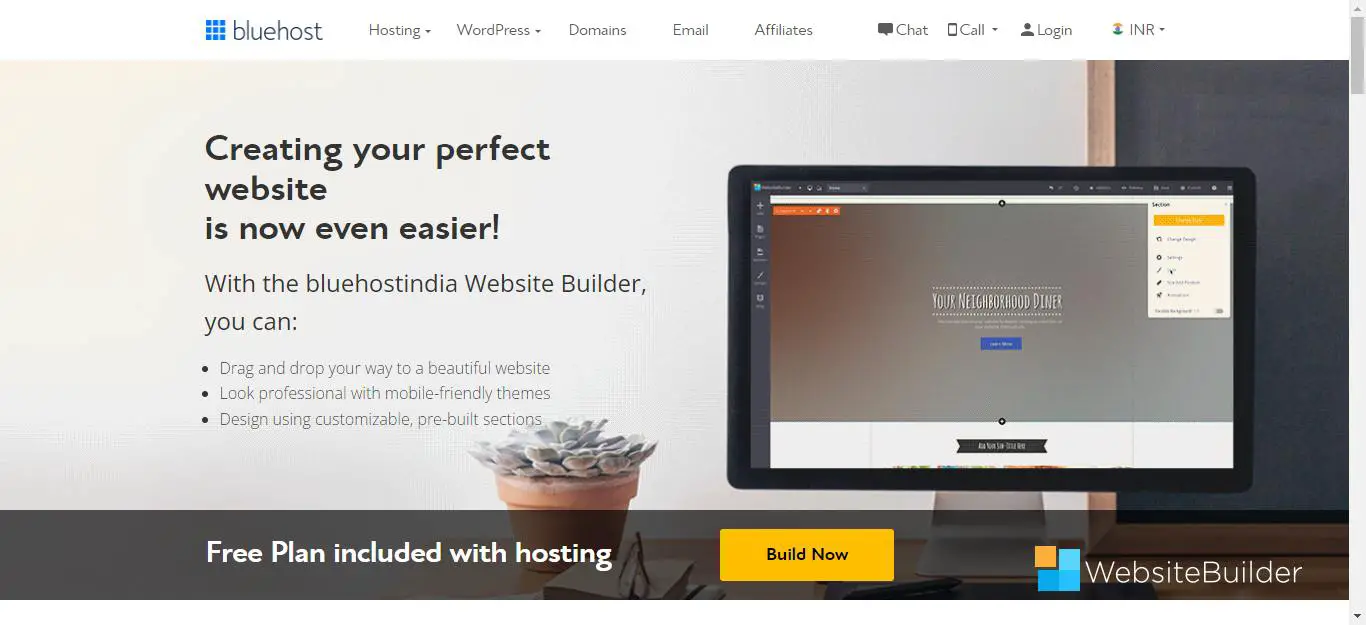 bluehost website builder