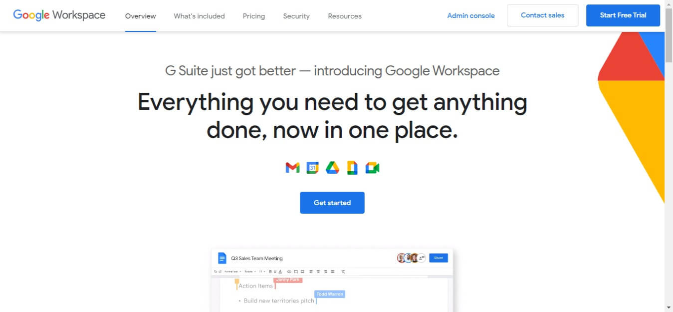 google workspace