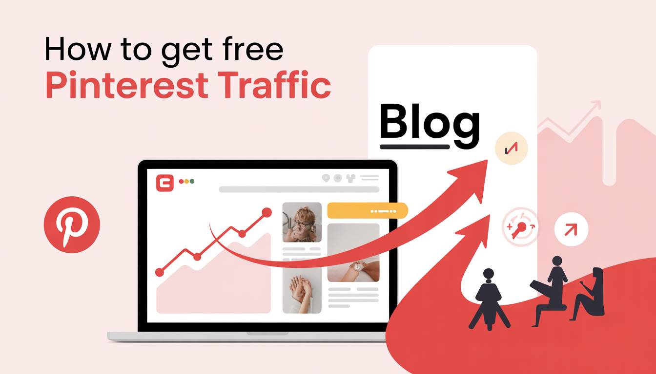 how to get free pinterest traffic to the blog