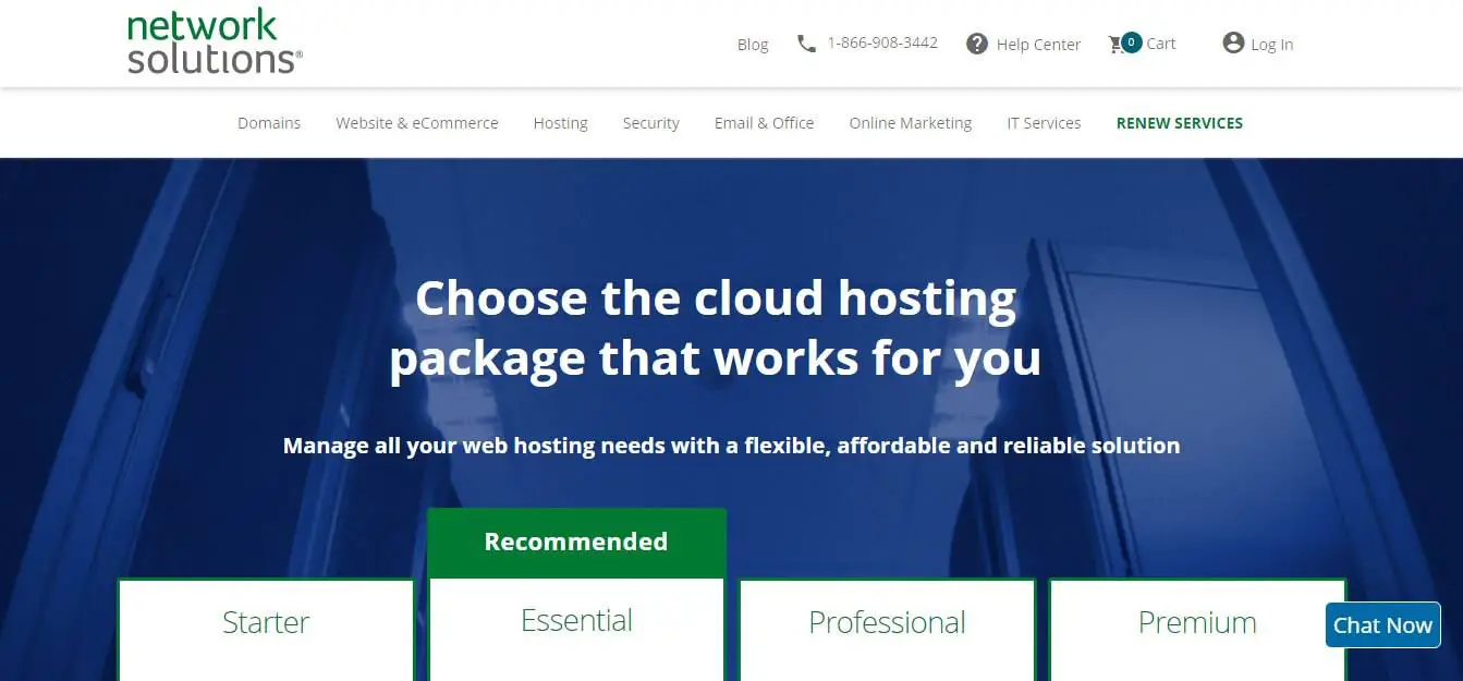 networksolutions web hostings