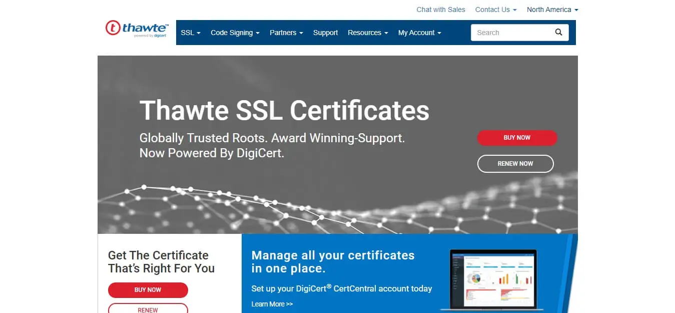 thawte ssl certificate