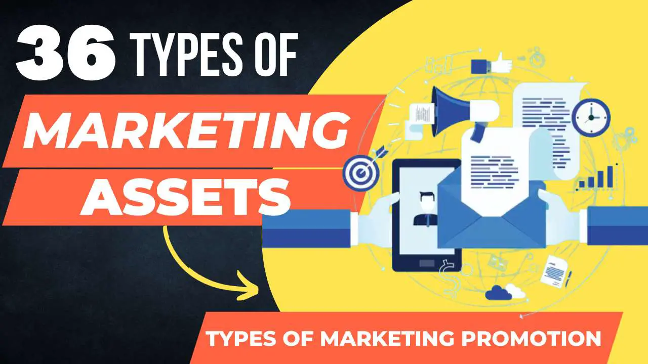 36 types of marketing assets