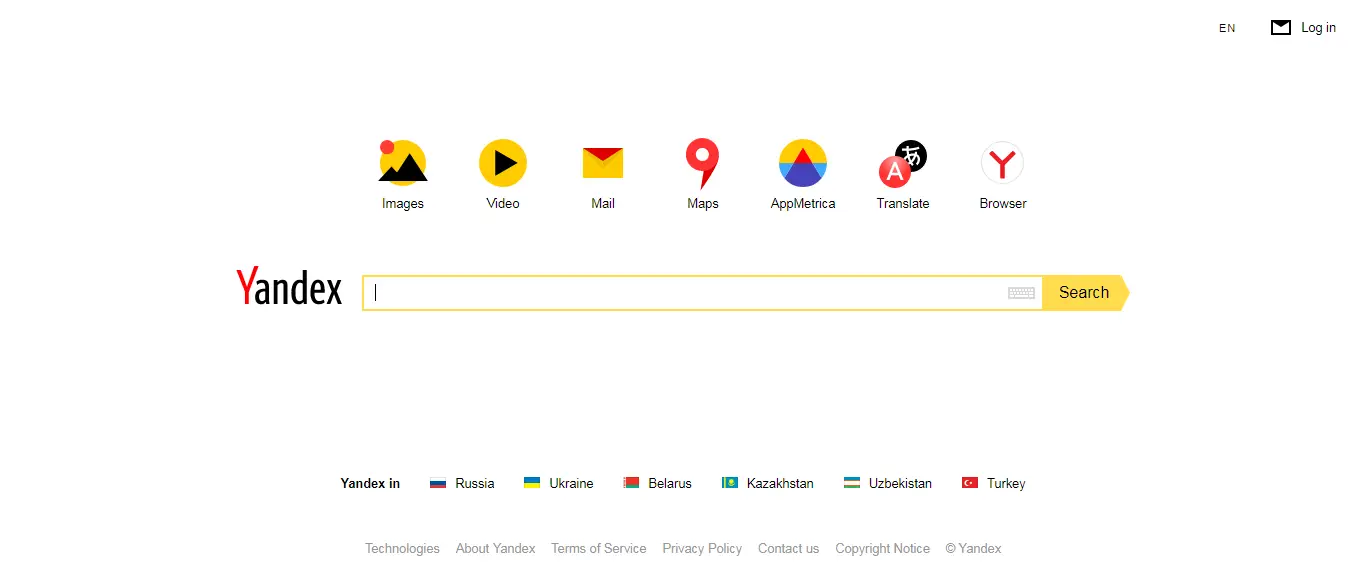 yandex search engine