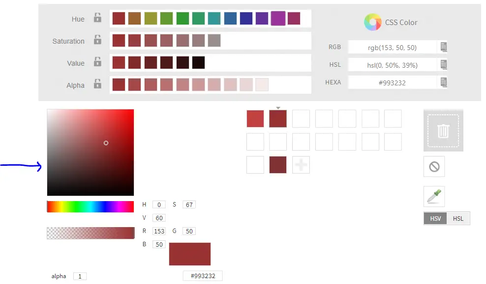 color picker