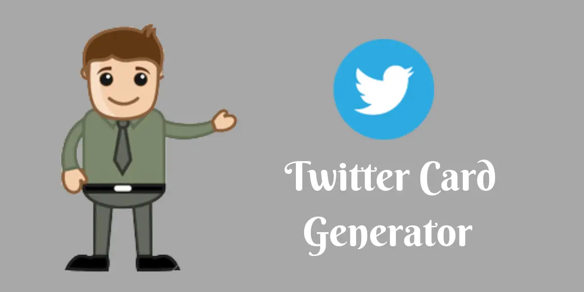 twitter card generator